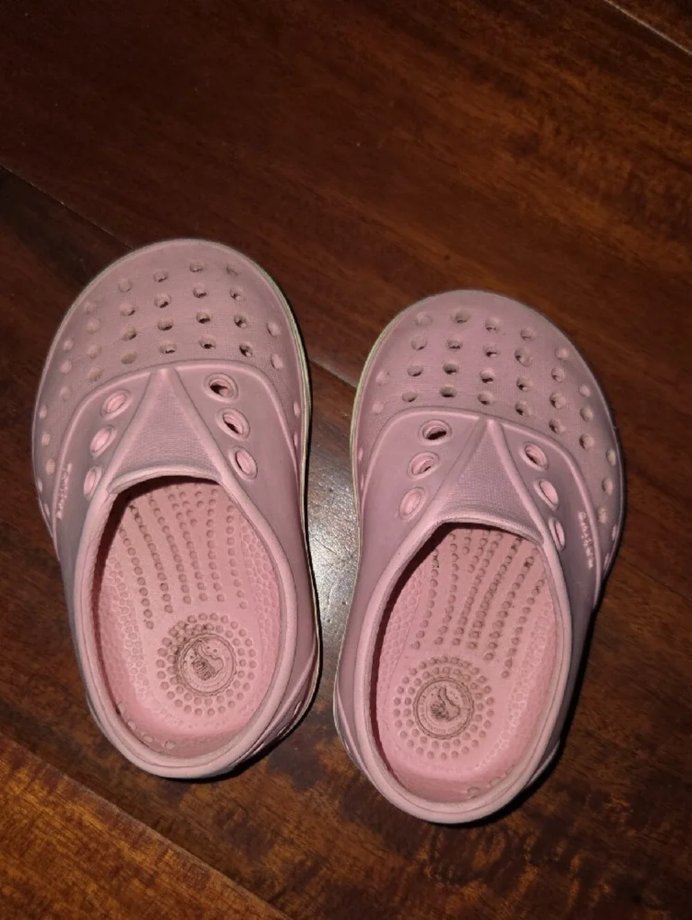 Native Toddler Pink Slip-On Shoes Size C4